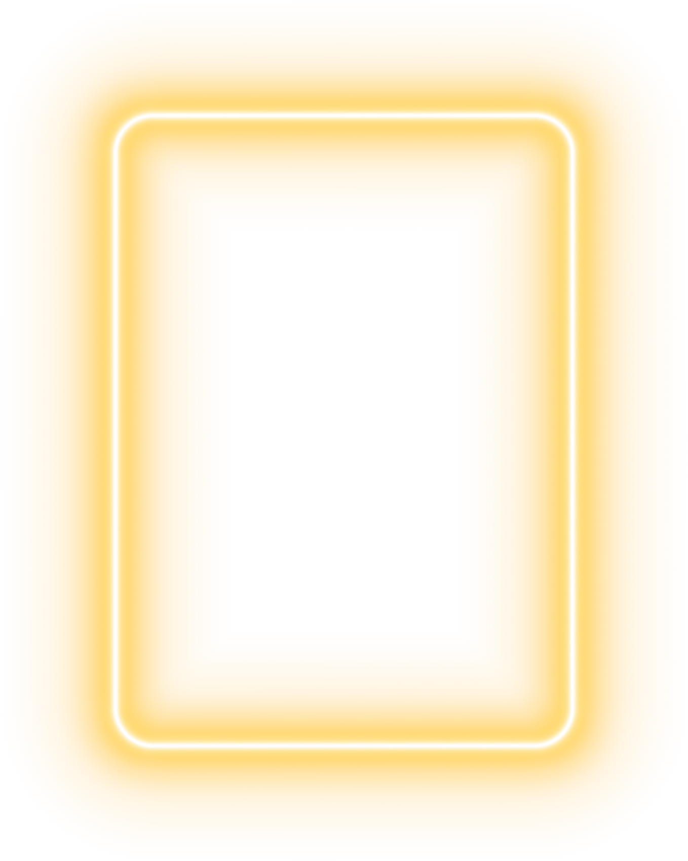 Neon Frame Yellow